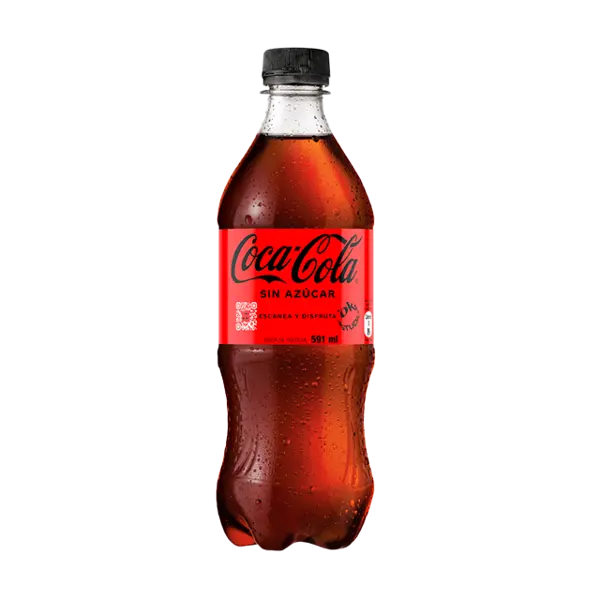(CC) Coca Cola Zero 591cc
