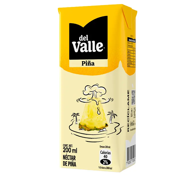 (CC) Jugo del Valle Piña Tetra 200cc