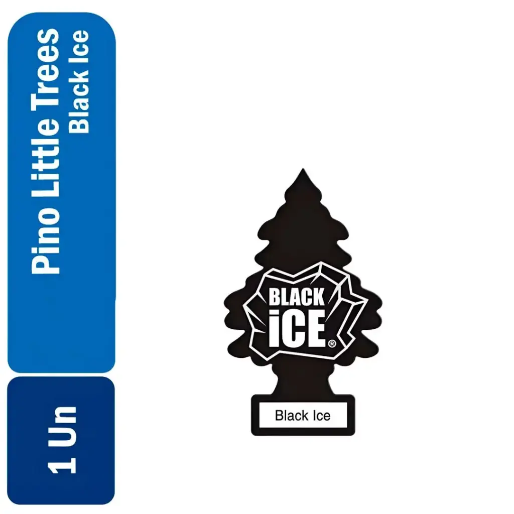 Aromatizante Pino Little Trees Black Ice