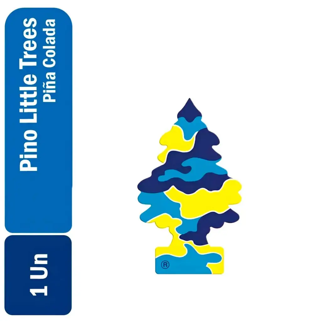 Aromatizante Pino Little Trees Piña Colada