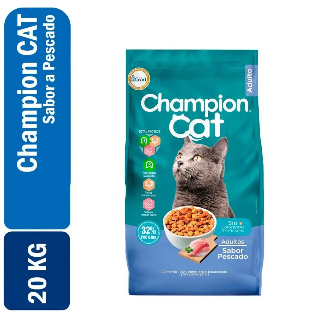Champion Cat Adulto Pescado 20kg