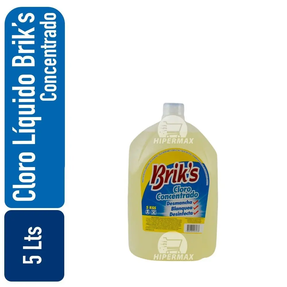 Cloro Concentrado Briks 5 Lts