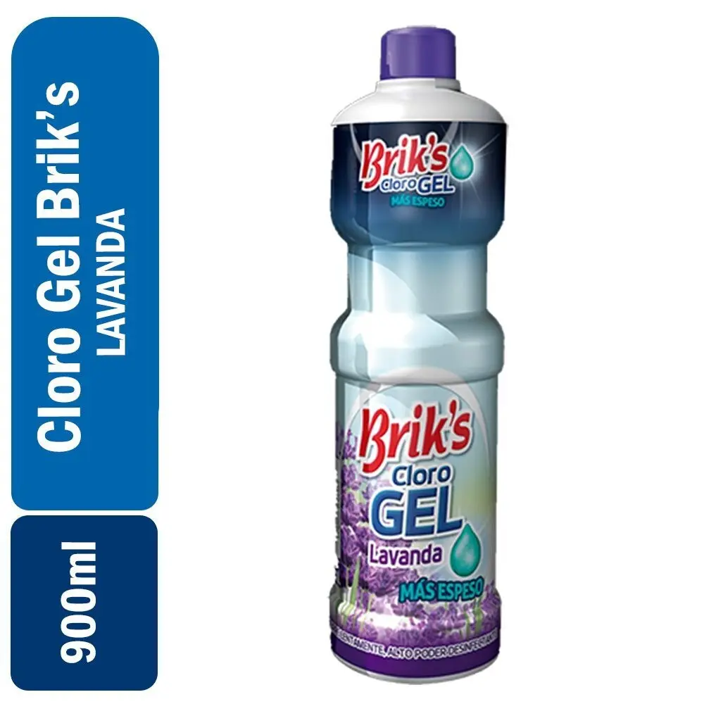 Cloro Gel Briks Lavanda 900ml