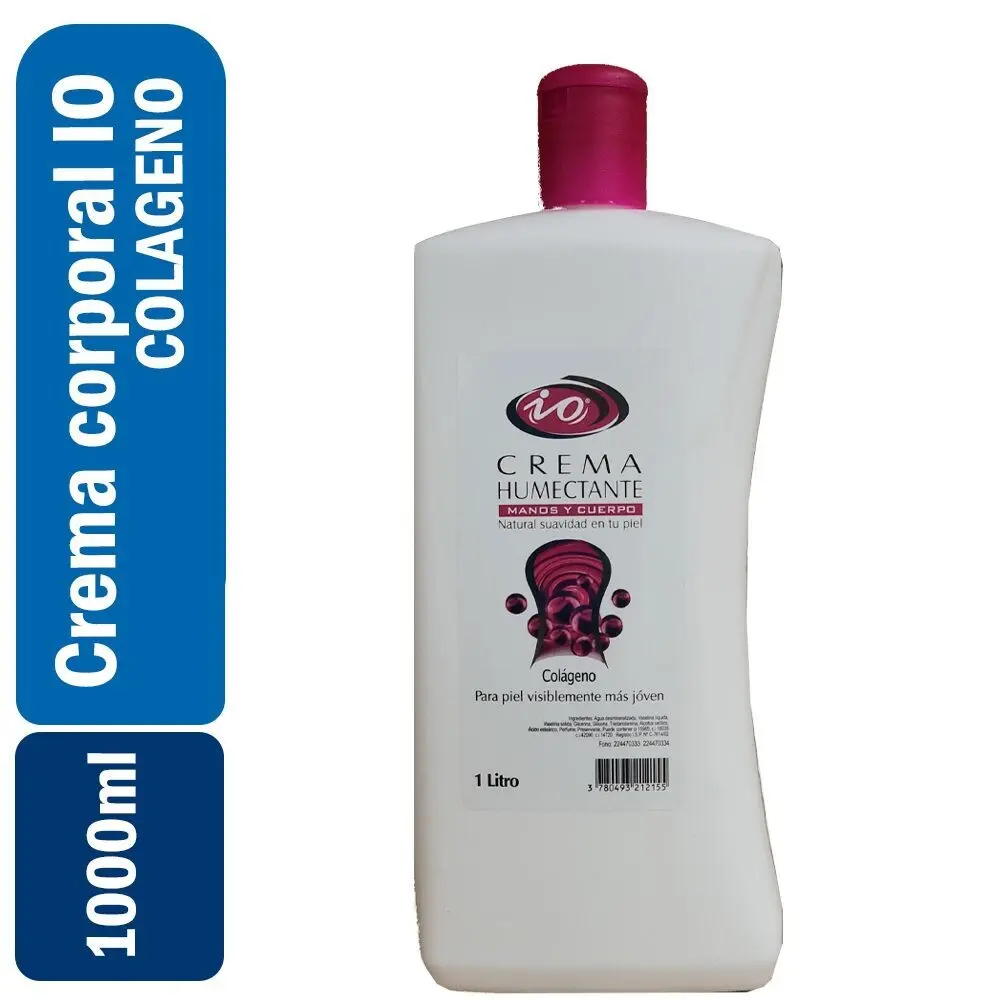 Crema Humectante Manos y Cuerpo IO Colageno 1000ml