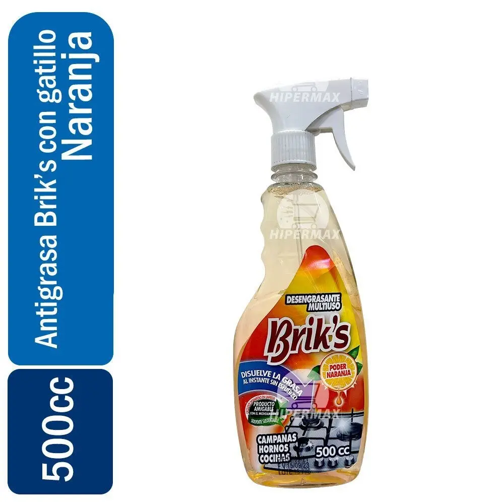 Desengrasante Multiuso con Gatillo Briks 500ml