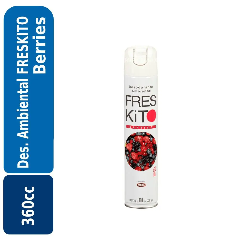 Desodorante ambiental Aerosol Freskito Berries 360cc