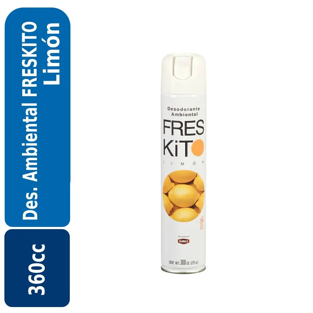 Desodorante ambiental Aerosol Freskito Limón 360cc