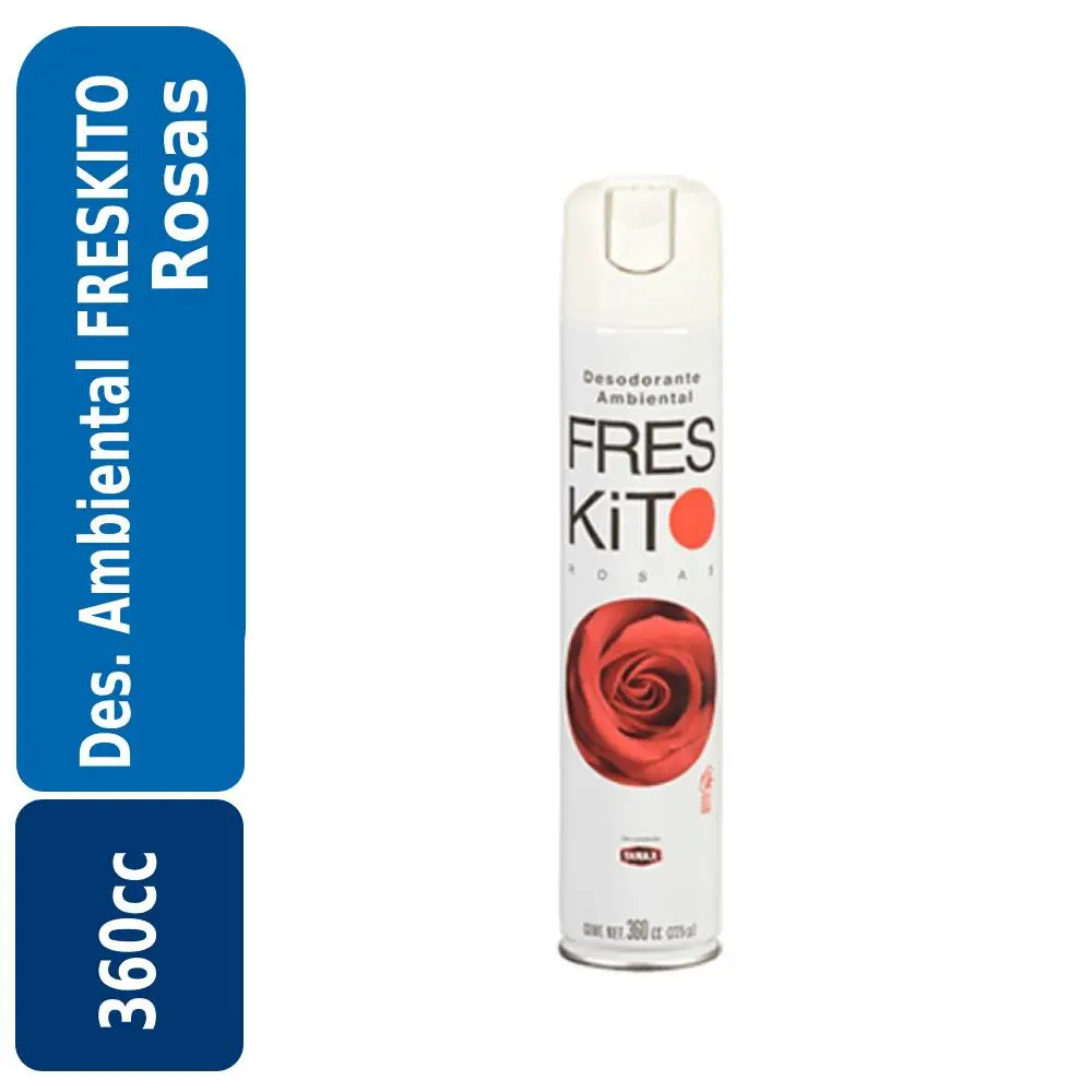 Desodorante ambiental Aerosol Freskito Rosas 360cc