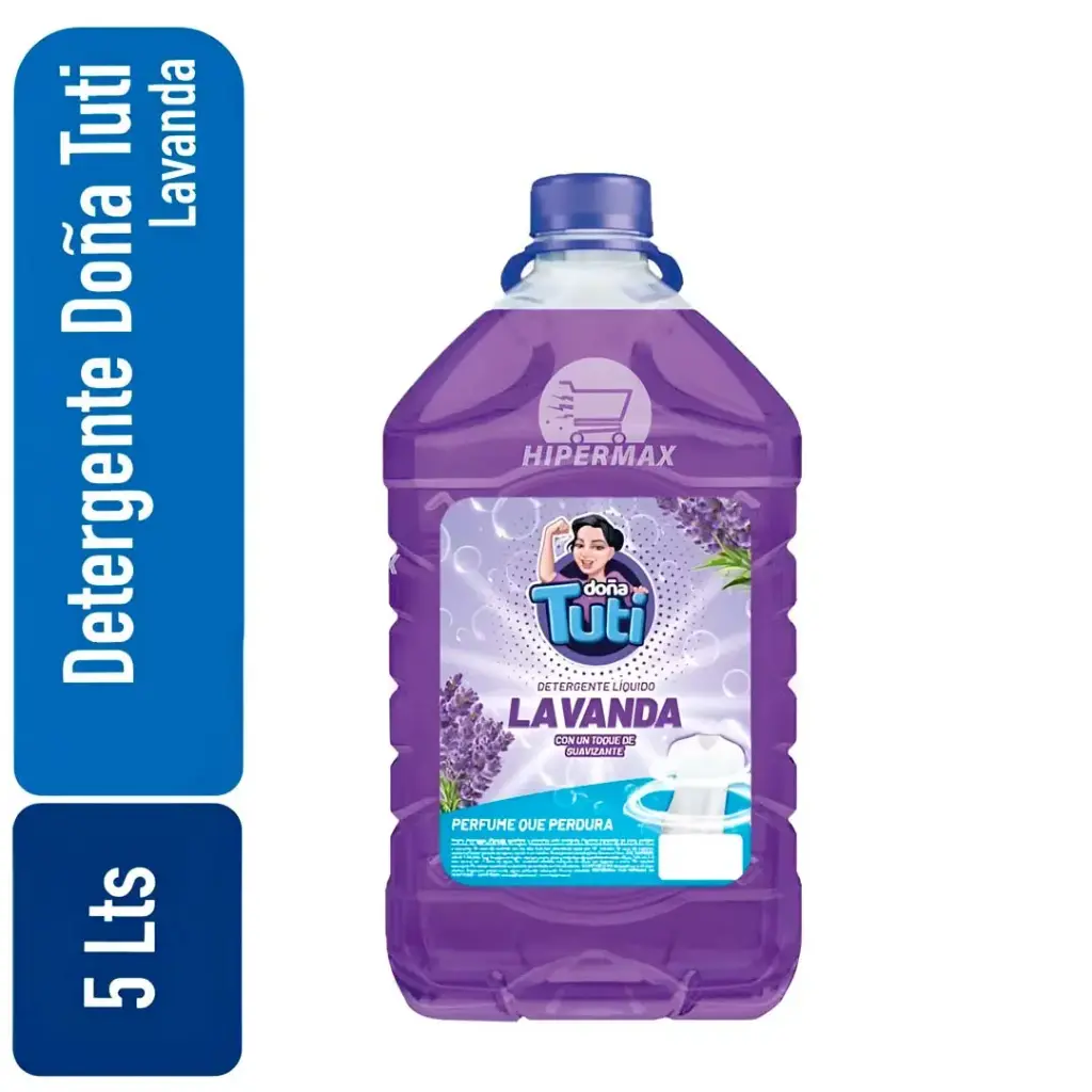 Detergente bidon Doña Tuti Lavanda 5 Lts