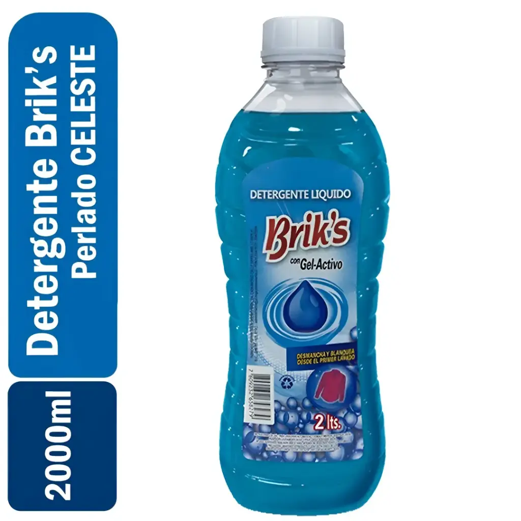 Detergente Briks Celeste 2 Lts