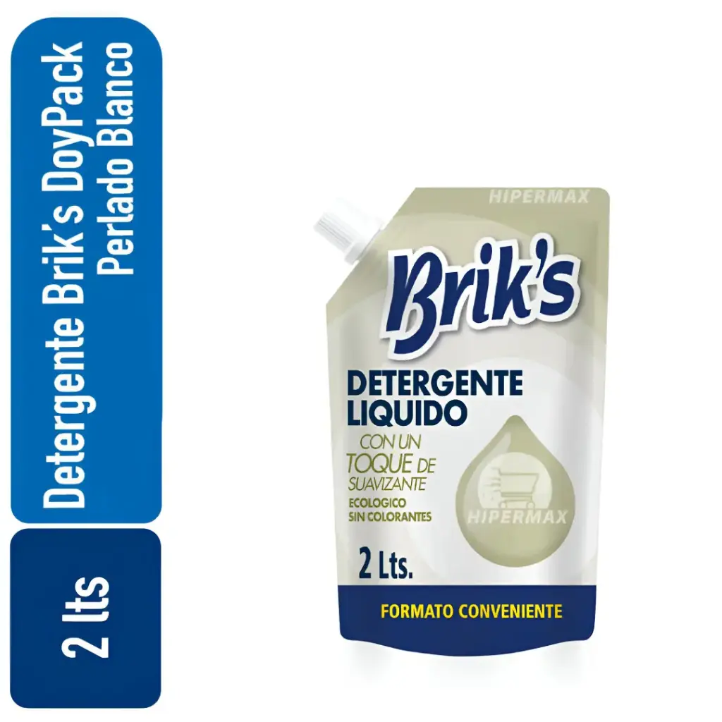 Detergente DoyPack Briks Blanco 2 Lts