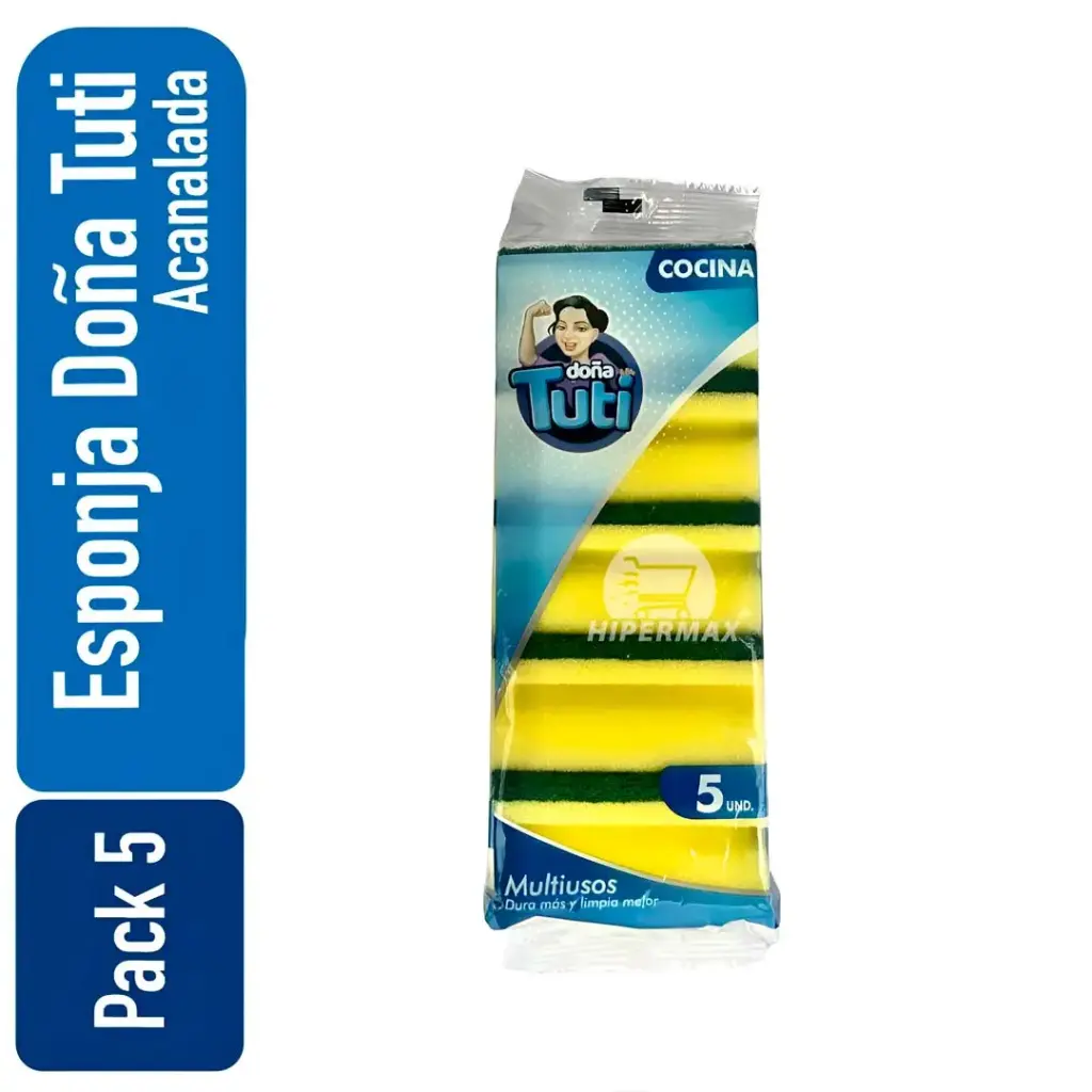 Esponjas Acanaladas Doña Tuti