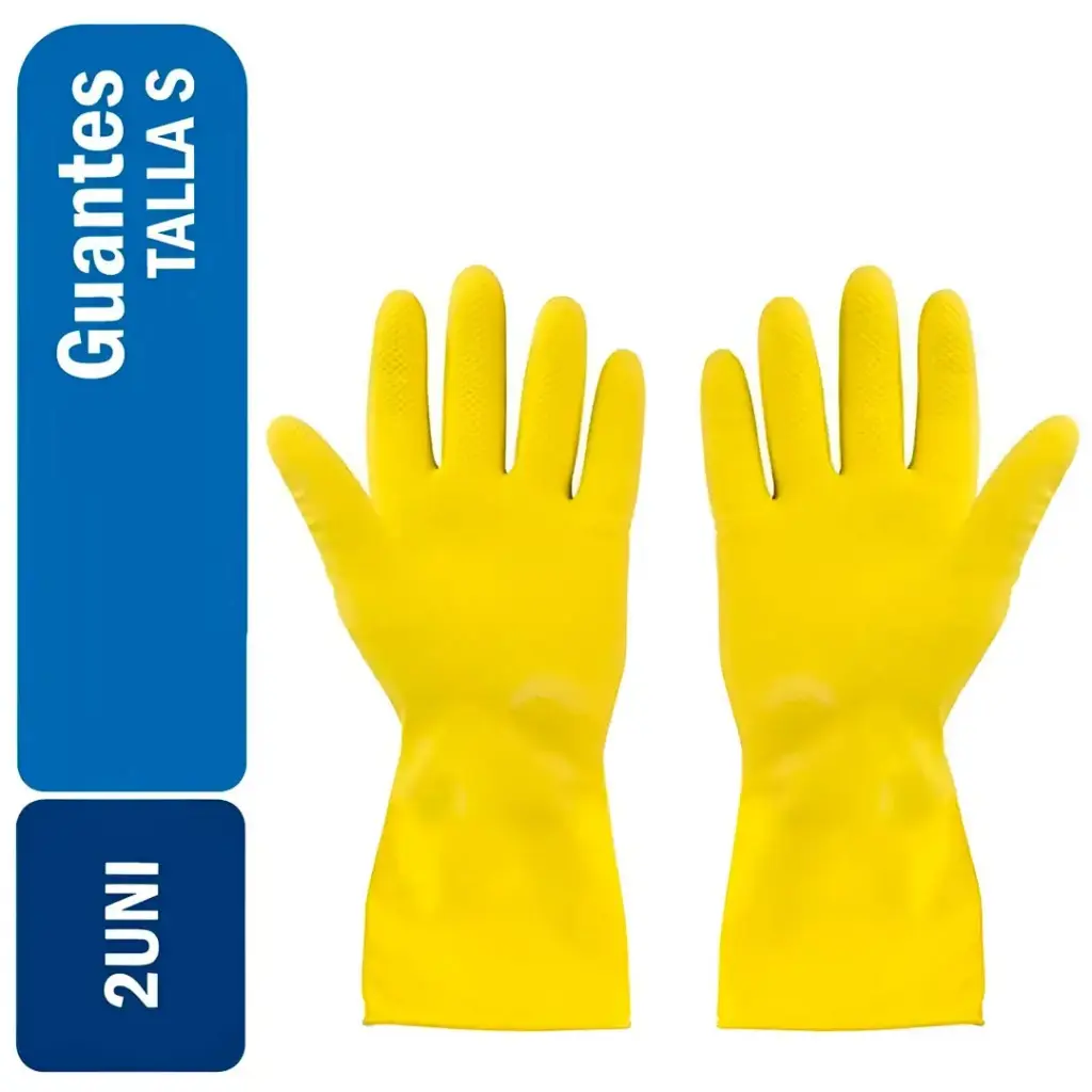Guante amarillo doméstico Pequeños (S)