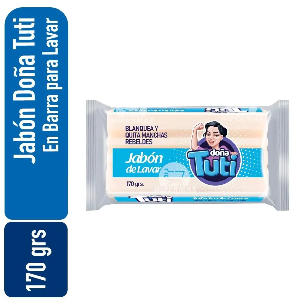 Jabon de Lavar barra Doña Tuti 170 grs