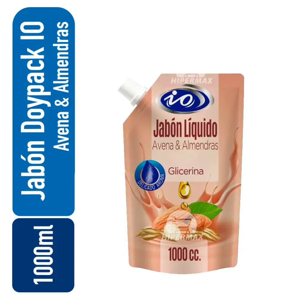 Jabon DoyPack IO Avena y Aceite de Almendras 1 Lt