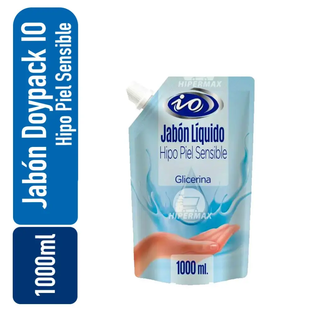 Jabon DoyPack IO Hipo Piel Sensible 1 Lt