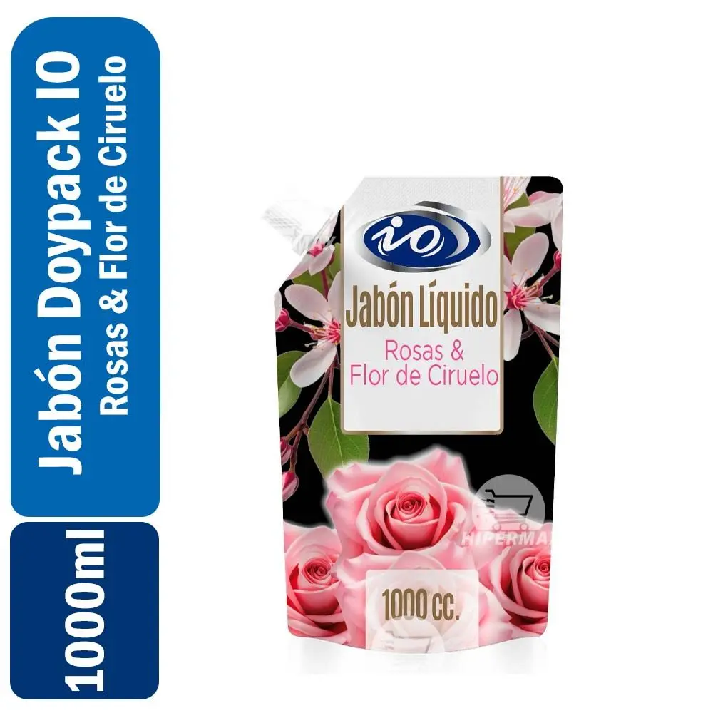Jabon DoyPack IO Rosas & Flor de Ciruelo 1 Lt