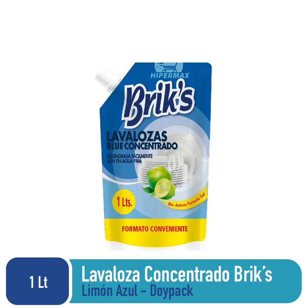 Lavaloza DoyPack Briks Azul 1 Lt
