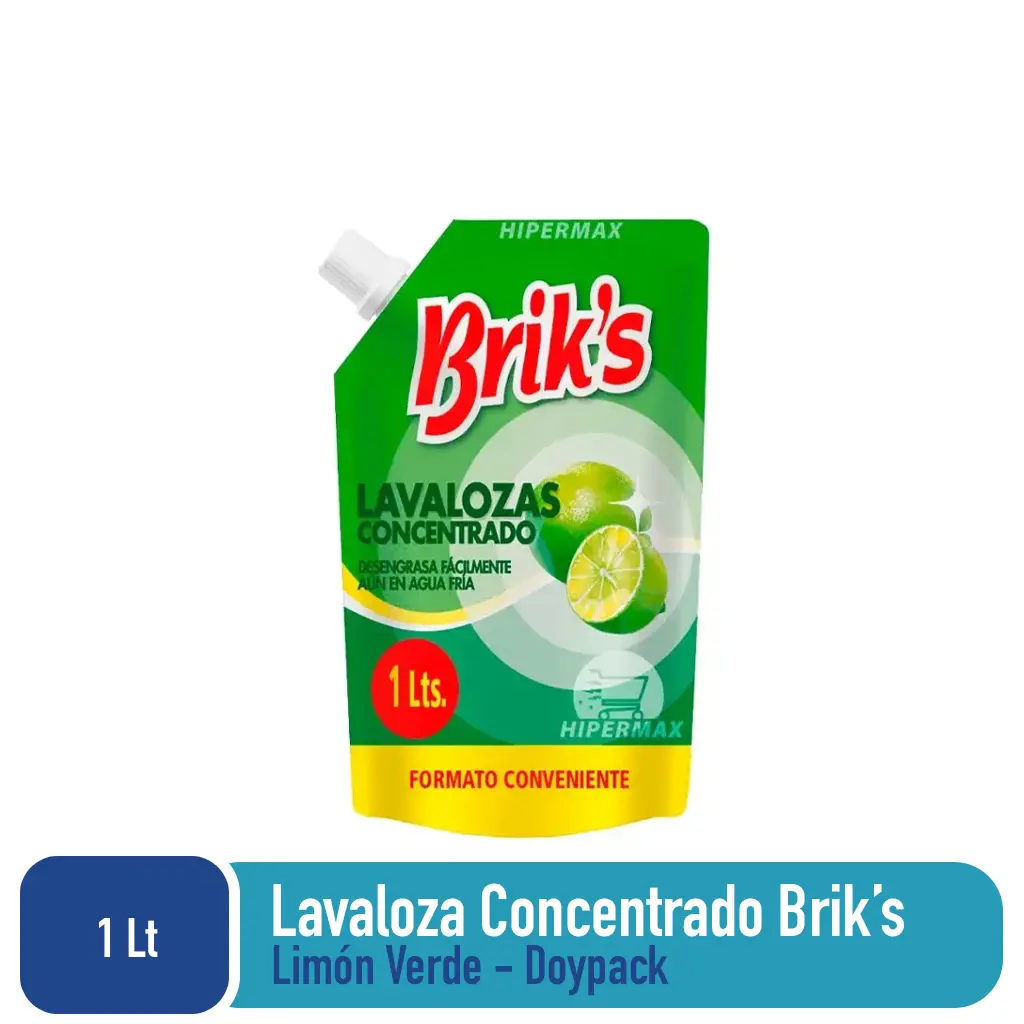 Lavaloza DoyPack Briks Verde 1 Lt