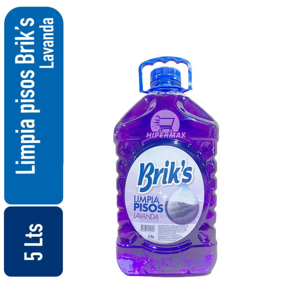 Limpia Piso bidón Briks Lavanda 5 Lts