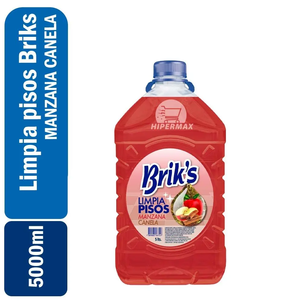Limpia Piso bidon Briks Manzana Canela 5 Lts