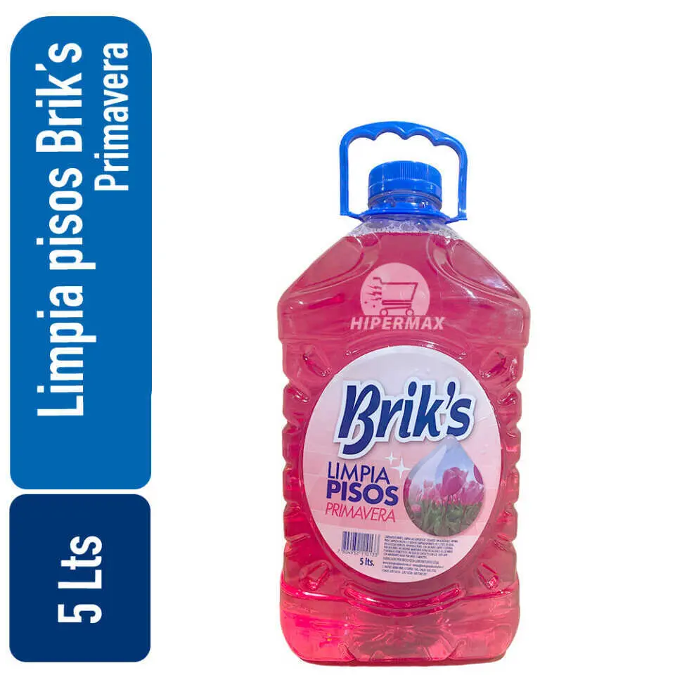 Limpia Piso bidon Briks Primavera 5 Lts