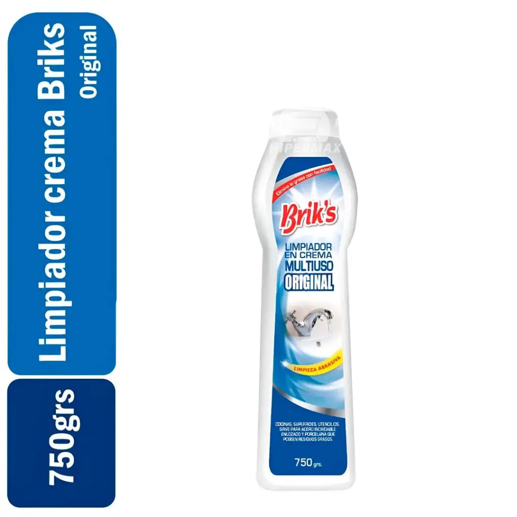 Limpiador Crema Multiuso Briks Original 750ml
