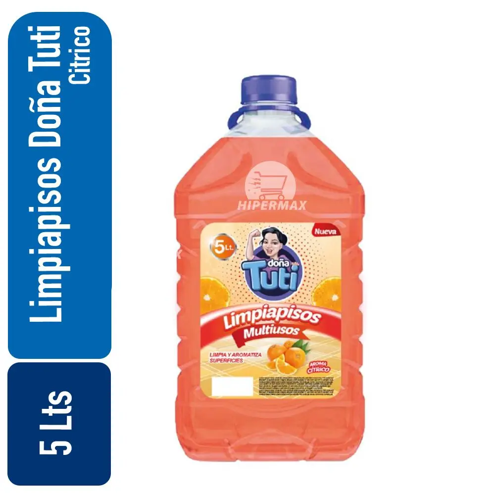 Limpiapisos multiuso Doña Tuti Citrico 5 Lts