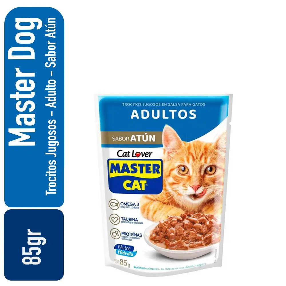 MasterCat Adultos Atun 85gr (DUN 153411)