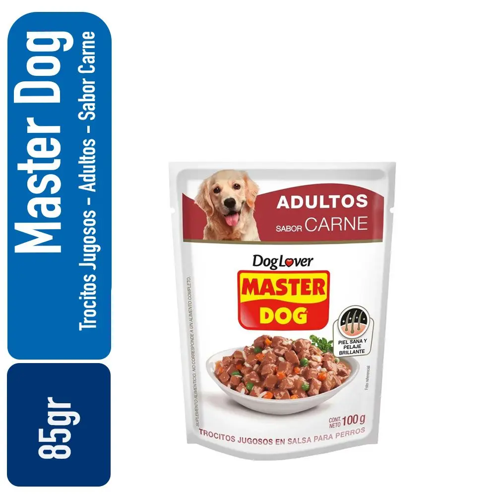 MasterDog Adultos Carne 100gr (DUN 153175)
