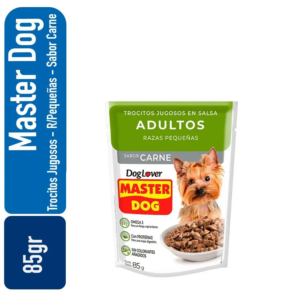 MasterDog Adultos R/Peq 100gr (DUN 153436)