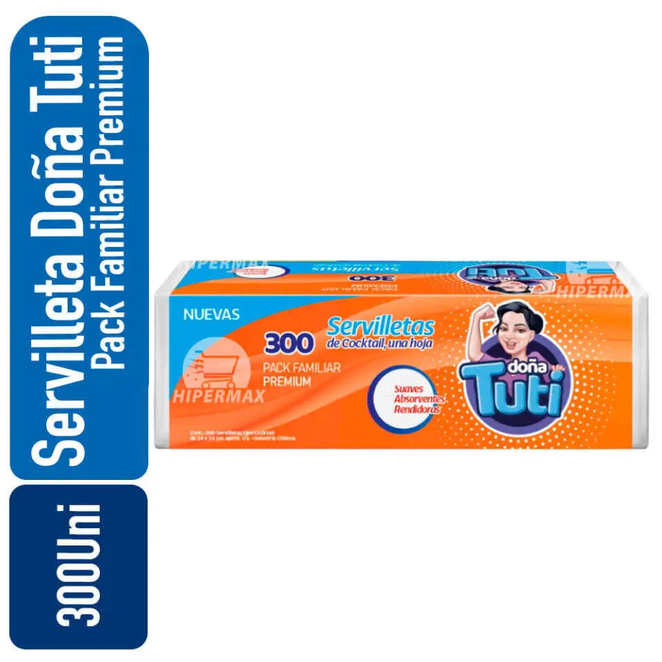Servilleta Doña Tuti (Pack Familiar Premium)