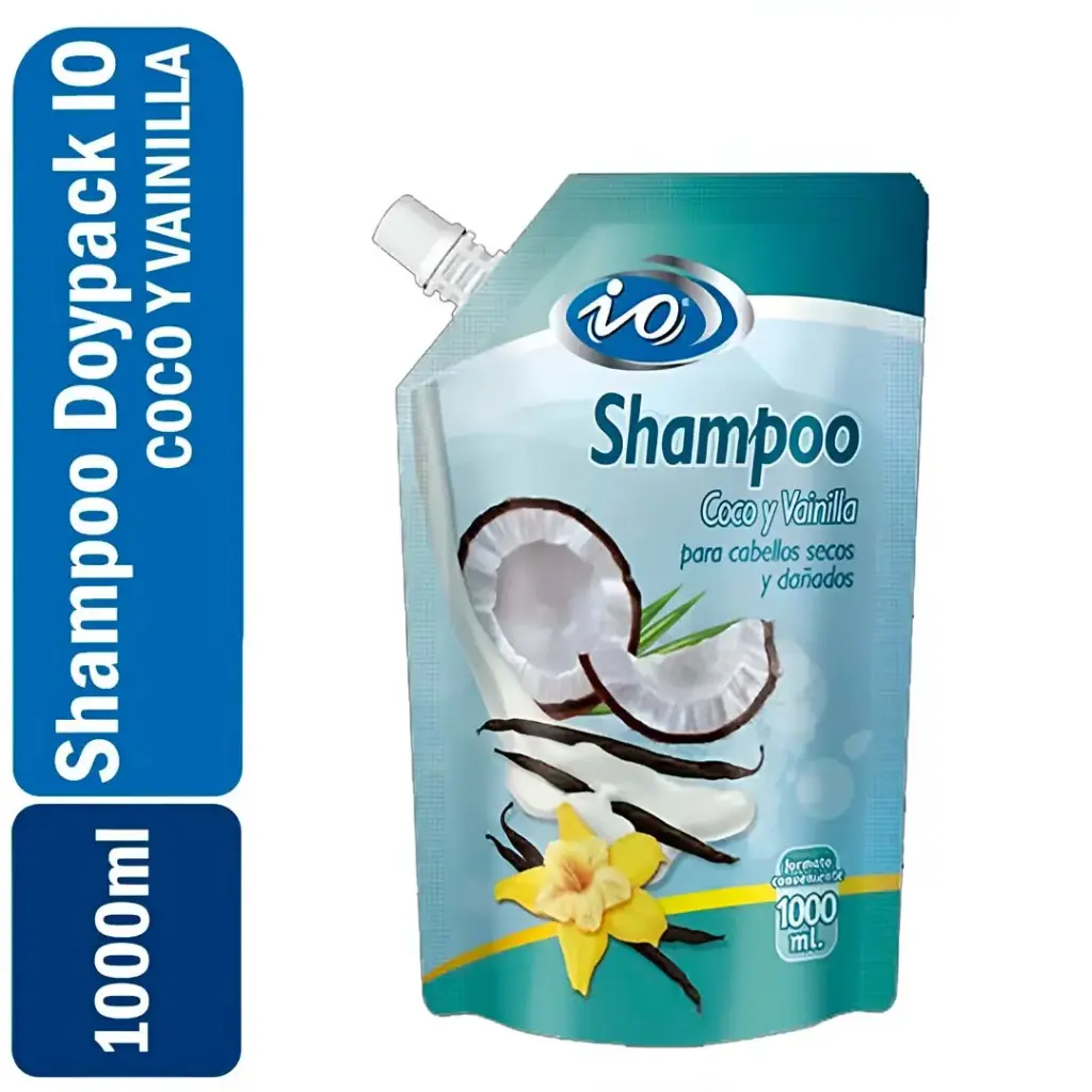 Shampoo Doypack IO Coco y Vainilla 1 Lt