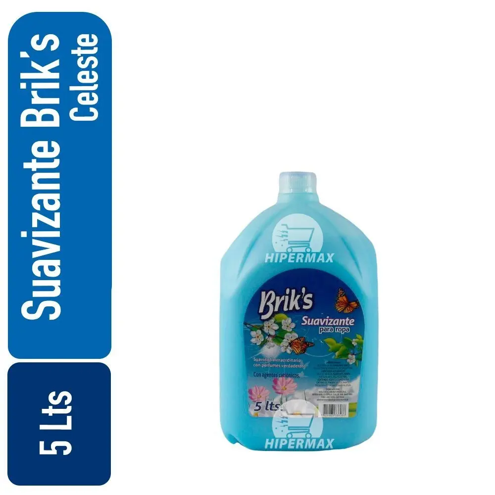 Suavizante bidon Briks Celeste 5 Lts