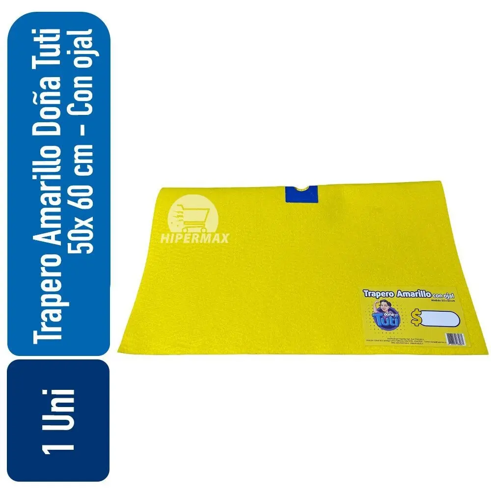 Trapero Simple Amarillo con ojal