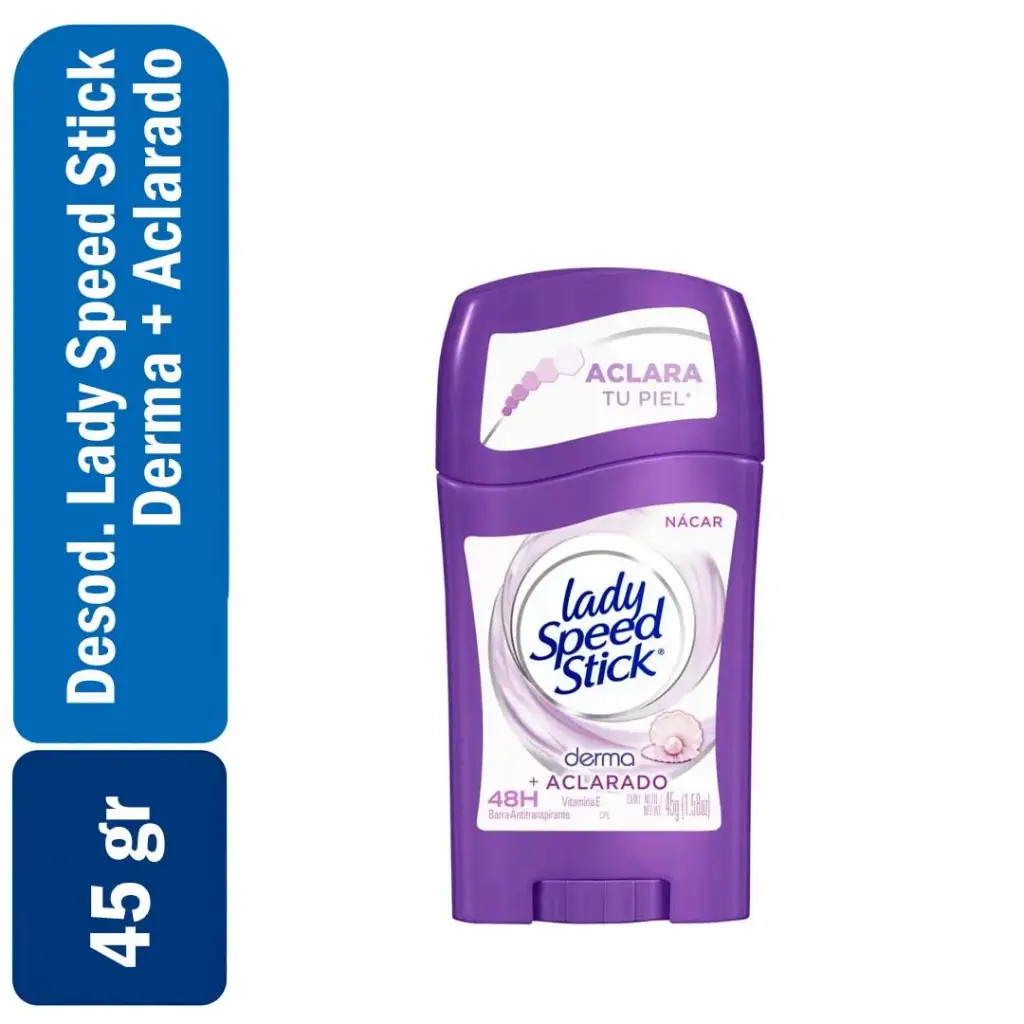Desodorante Lady Speed Stick Derma + Renueva 45gr (DUN 7947)