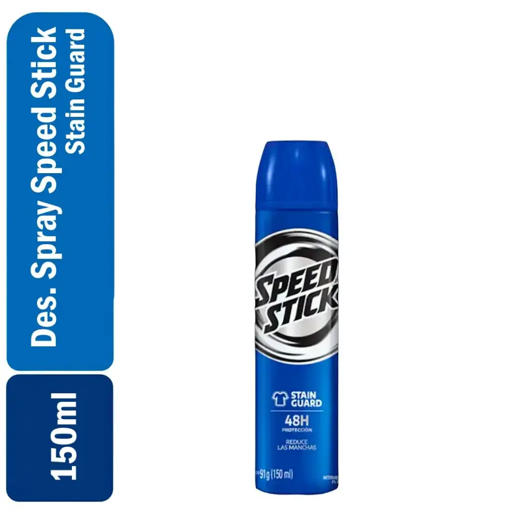 Desodorante Spray Speed Stick Stain Guard 150ml (DUN 3666)