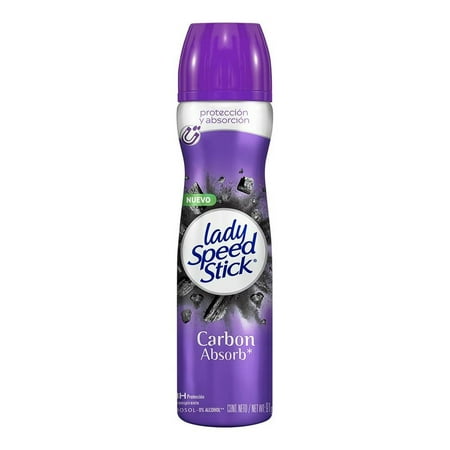 Desodorante Spray Lady Speed Stick Carbon 150ml (DUN 8227)