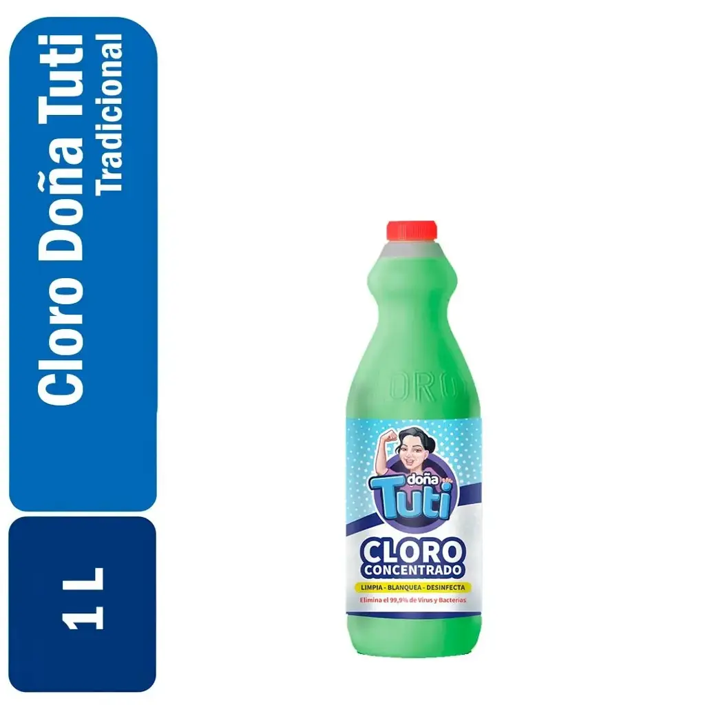 Cloro Concentrado Doña Tuti 1 Lt