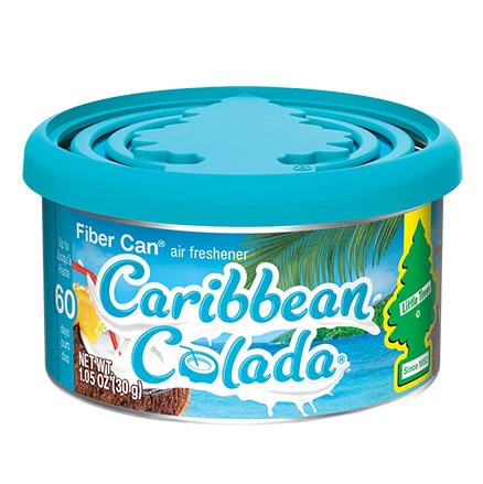 Aromatizante Little Trees FIBER CAN Caribbean Colada